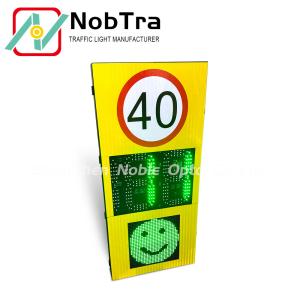 Quality IP54 Waterproof Rating Solar LED Radar Speed Sign with -40-60\u2103 Tolerance wholesale