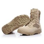 Combat Military Rubber Boots High Ankle Outdoor Tactical Men'S Desert Hiking 39