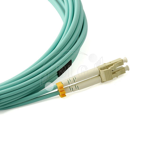 9/125μM Multimode Fiber Patch Cable , LSZH Jumper Fiber Optic Patch Cables