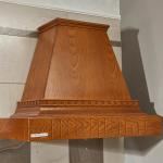 Luxury Classic E0 Solid Wood Kitchen Cabinets America Style Furniture