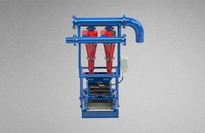 Quality 45um And 75um Solid Control Equipment Drilling Mud Desander wholesale
