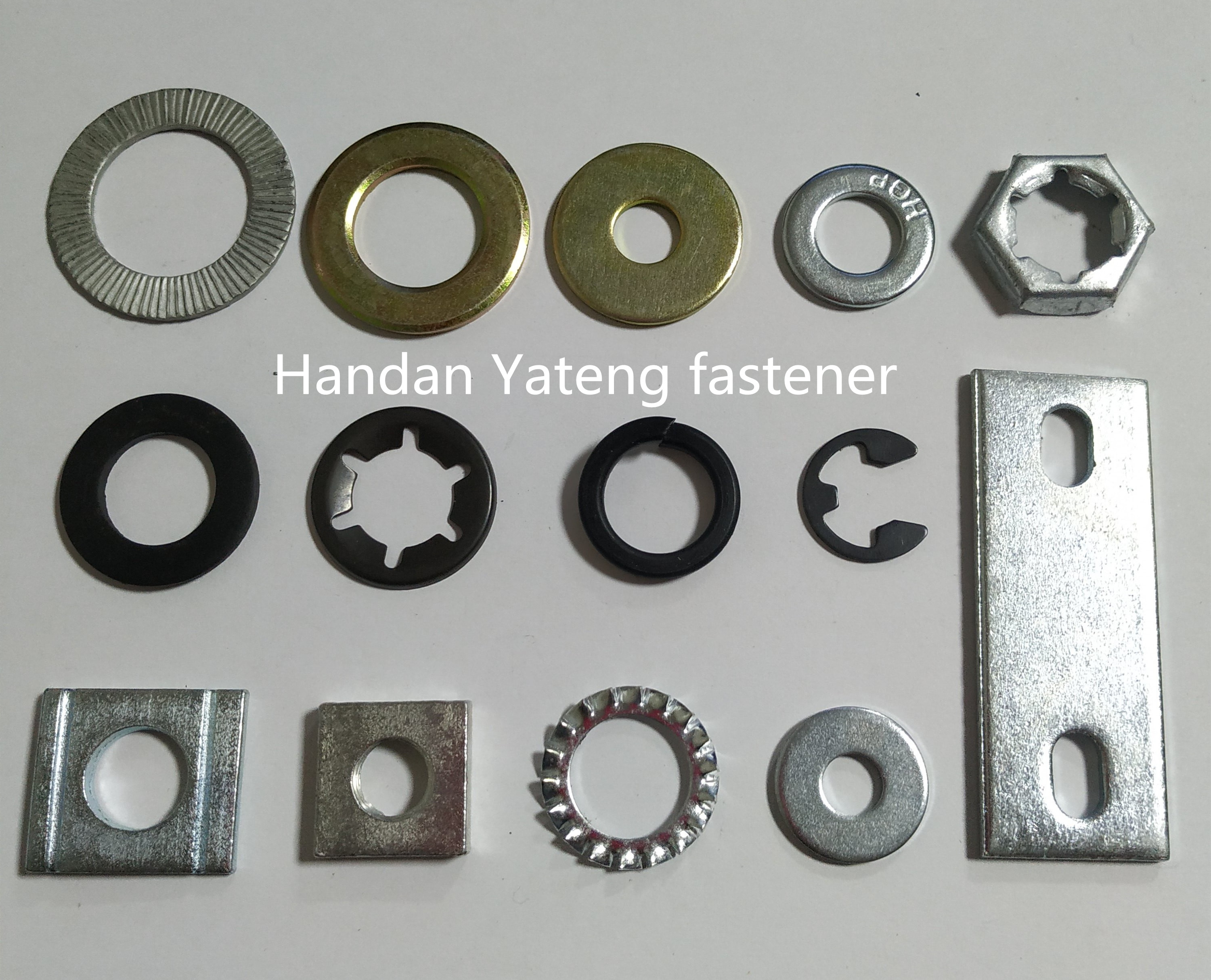 Flat Spring Steel Spacer Thin Flat 304 Stainless Din7989 Din988 Din125 Zinc Plated Washers Steel Copper