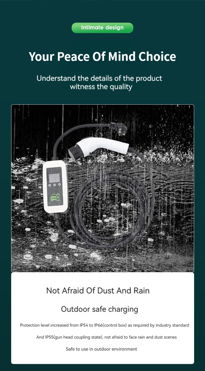 GBT for e-mingze 3.5KW/7KW/11KW 1phase EV charging car fast charging station ac ev charger Interface Standard GB/T20234