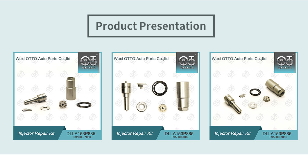 Denso Injector Repair Kit For 095000-7060/581# Nozzle DLLA153P885