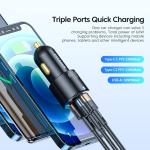 City F688 F689 F699 Type C USA B Power Supply Adapter Car Charger 66W 60W