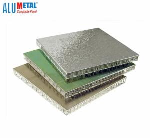 Quality Alumetal Silver Mill Finished Aluminum Honeycomb Core Sandwich Panel For Solar Industry wholesale