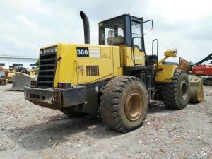 Quality 5 Ton Original Used Payloaders Komatsu WA380-6 With 3m³ Bucket 2012 Year wholesale