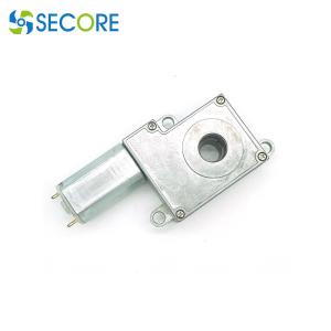 Quality 8V 65rpm 1500mA Brush Dc Worm Gear Motor 0.4nm Intelligent Lock wholesale