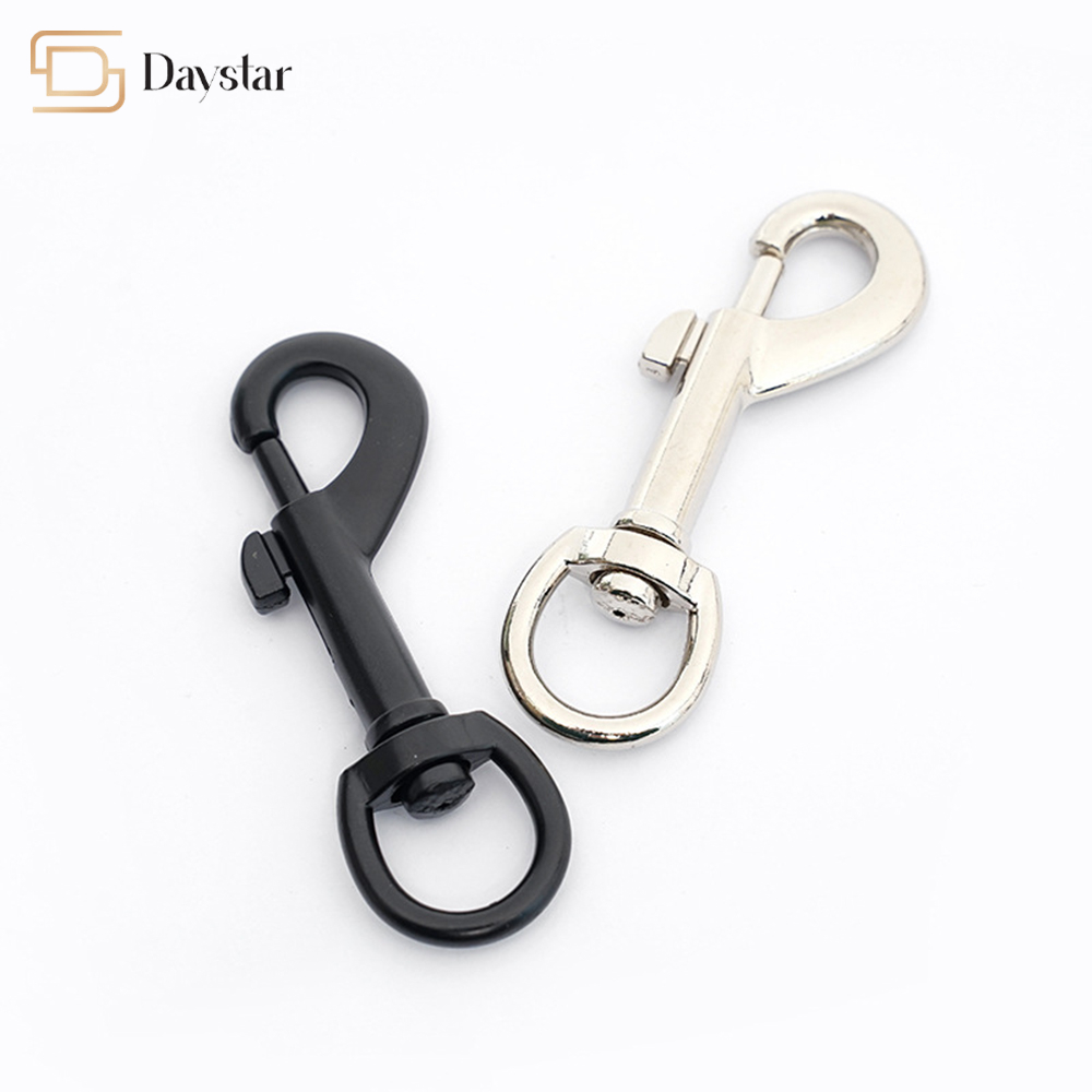Heavy Duty Metal Swivel Snap Hooks Pet Buckle , Trigger Clip Dog Leash Hook