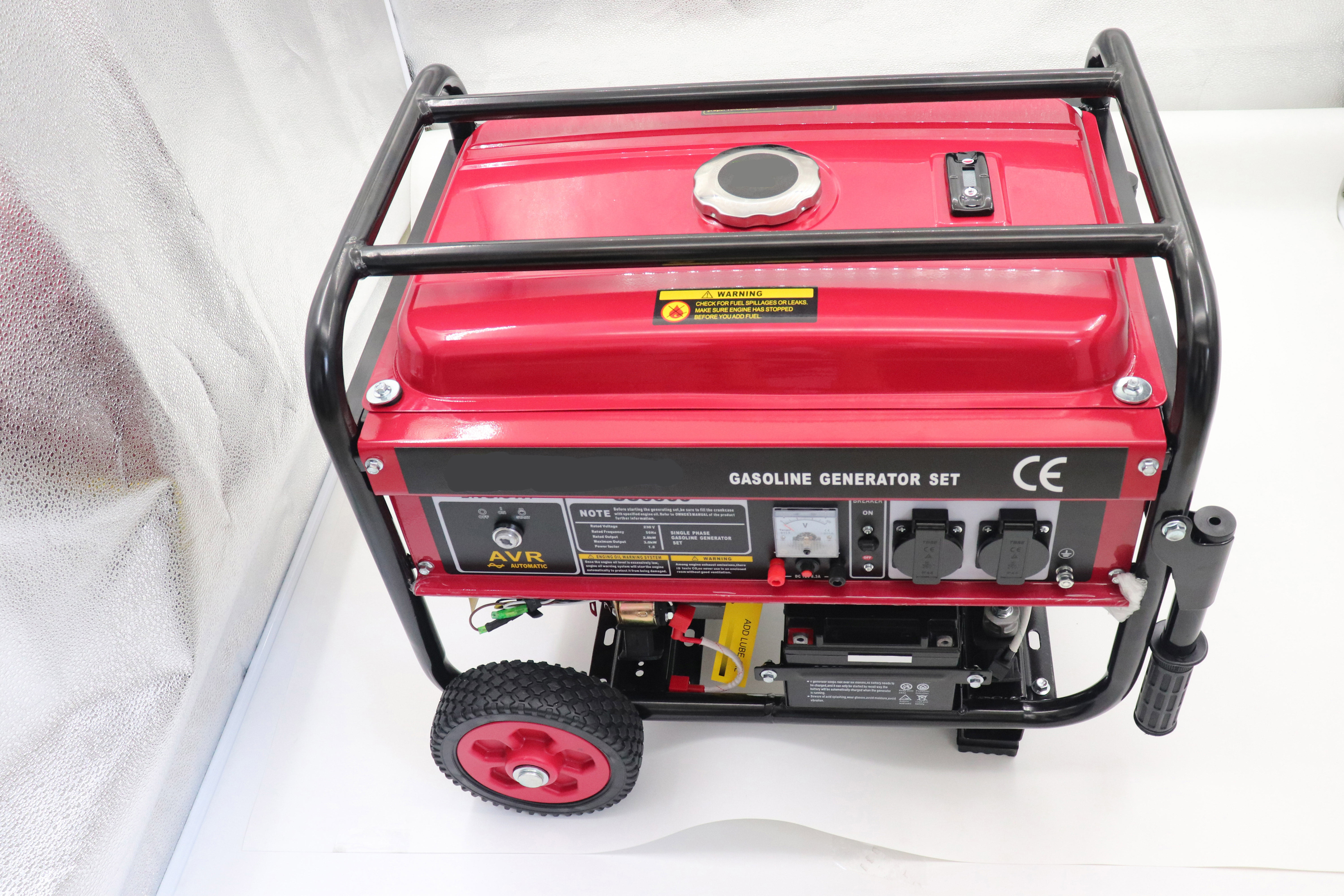 Mid East Replace Repairing with Our OEM Color Gasoline Generator 2.8 KW Max Power