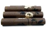 Floral Interior House Decoration Wallpaper With Non Woven Materials , Brown