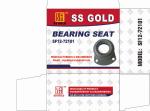 Power Tiller Parts Bearing Housing 2 Holes Casting Steel Material