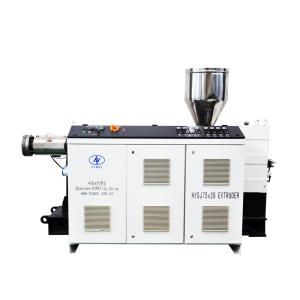 Quality Two Hoppers HDPE PE PPR PPH Plastic Single Screw Extruders SJ160/28 110KW 430KW/H wholesale