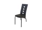 880mm 0.25m3 150kgs Black Modern Chair Dining