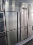 Four Doors Stainless Steel Upright Commercial Freezer Kitchen 900L 32 Cu Ft