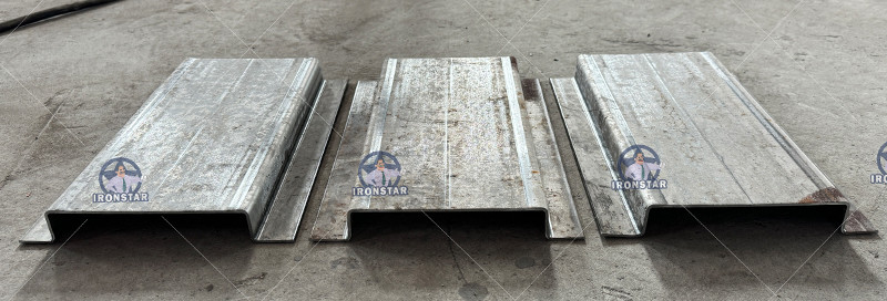 211 Omega bracket roll forming machine in Russia