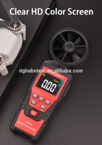 Quality Portable Handheld Wind Speed Anemometer Industrial For Air Flow Meter wholesale