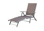 2x2 Textilene Metal Garden Sun Loungers