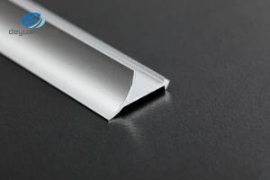 Quality Electrophoresis Aluminum Skirting Trim For Kitchen Decoration 0.8-1.2mm wholesale