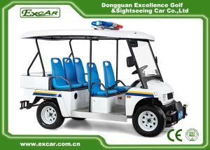 Quality White 5 Seater Battery powered Electric Patrol Car 5KW 72V wholesale