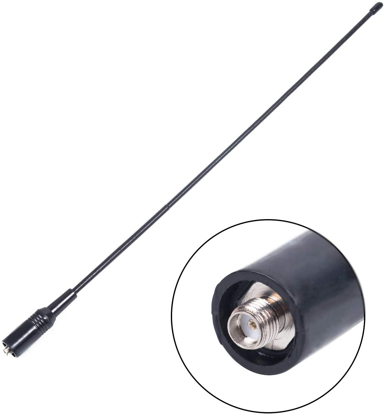 Vertical Polarization 400-470MHz Rubber Antenna for Smart Walkie-Talkie Communication