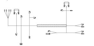 Quality 445-0752496 TRAY HARNESS ATM Machine Parts wholesale