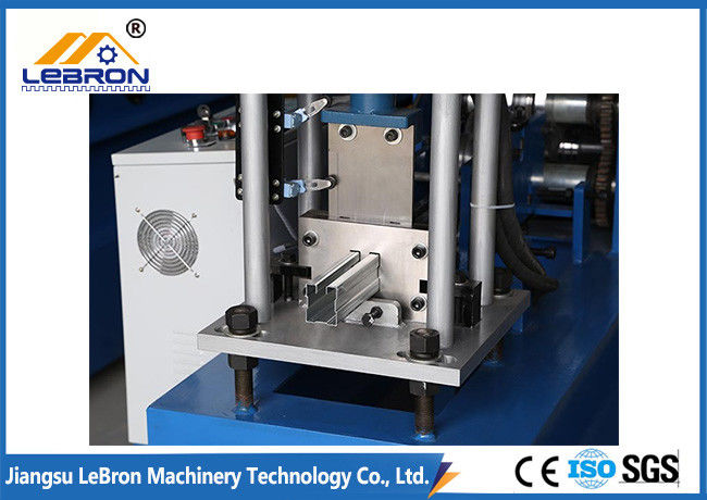 Door Frame Cold Roll Forming Machine 0.7~1.8mm Coil Thickness 15 KW Motor Power