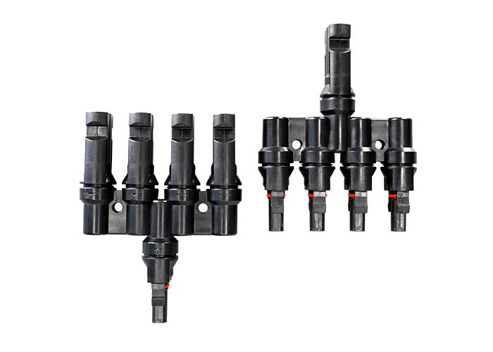 CE IP67 4 To 1 Solar Branch Connector For Solar Energy System