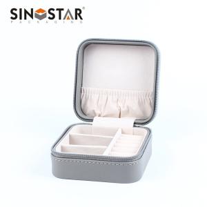 Quality Leather Jewelry Box with OEM Order and Different Colors Available for Customers Needs wholesale