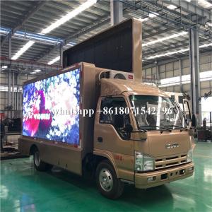 Quality Mobile Billboard LED Advertising Truck Display P4 P5 P6 For Road Show wholesale