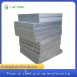 Silver Heavy Duty Steel Grate Galvanised Steel Walkway Grid