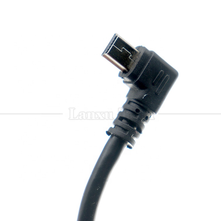 Customization 90 Degree Left Angle USB A Male To MINI 5P USB Cable for PS3 Controller Camera