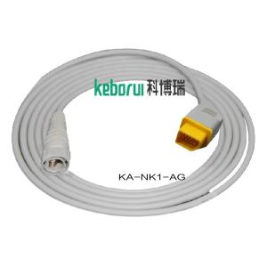 Quality Nihon Kohden IBP Cable compatible for Argon transducer wholesale