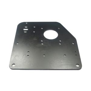 Quality Black Side Front Back Base Plate Panel Cover Ra1.6 Custom Stainless Steel Parts wholesale