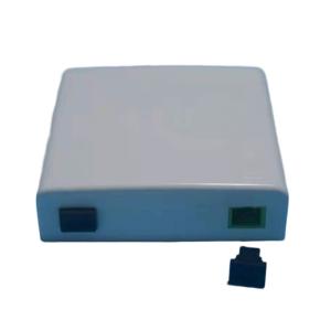Quality Wall Outlet Box for FTTX FTTH 86 Type 4 Ports Fiber Optic Wall Mounted Face plate wholesale