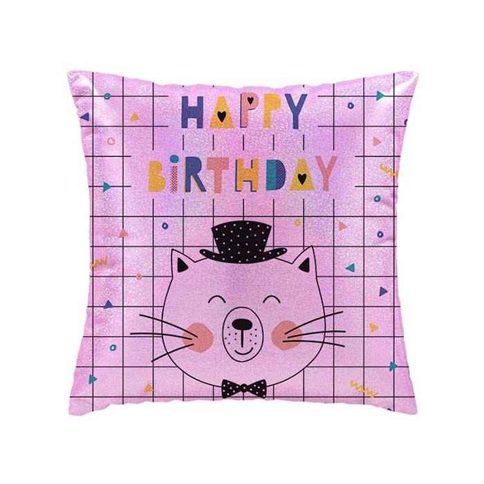 DIY Personalized Colorful Sublimation Glittery Pillowcase