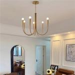 Retro Style Swoop Arm Chandelier Living Room Luxury American pendant lamp best