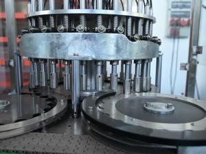 Quality Pharma Stoppering Machine Oral Liquid Bottles Syrup Bottles Aluminum Caps Sealing With PLC wholesale