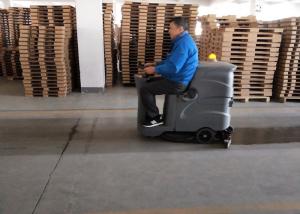 Quality Small Recharged Ride On Compact Floor Scrubber Machine For Medium Area Cleaning wholesale