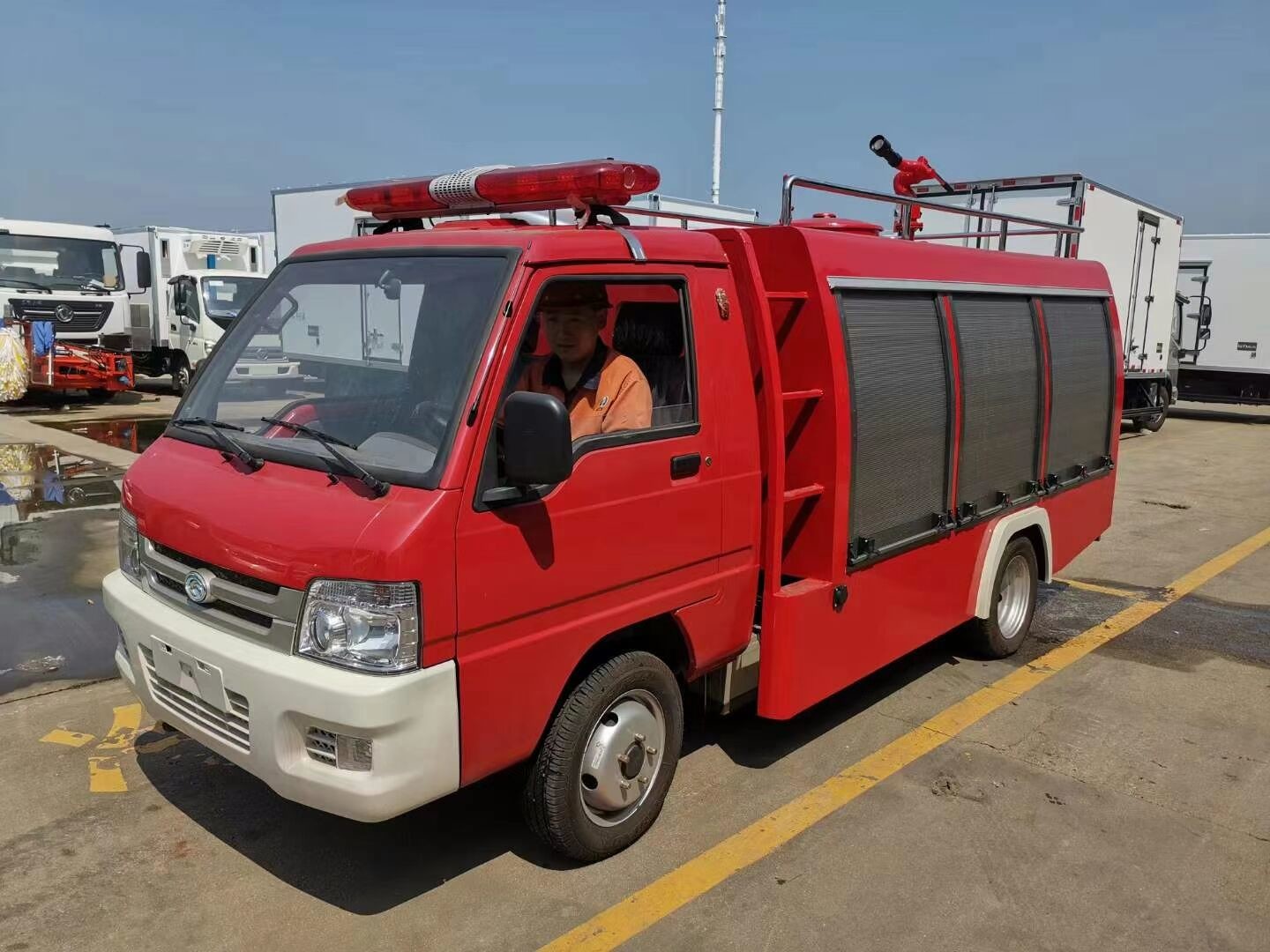 fire fighting truck china factory