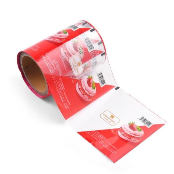 VMPET / PE / BOPP Laminating Film Roll For Snack Cookies Biscuit Packaging