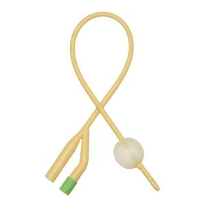Quality OEM Two Way Nature Latex Foley Catheter FR12 FR14 280mm Length wholesale
