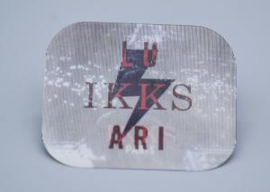 Quality TPU Material Printed Custom Garment Labels With Four Colour Logos wholesale