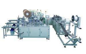 Quality Disposable Mask Making Equipment , Earloop Mask Production Machine wholesale