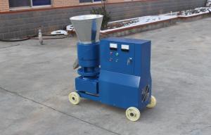Quality Flat Die Biomass Wood Pellet Machines / Making Wood Pellets At Home Elect Motor Driven wholesale