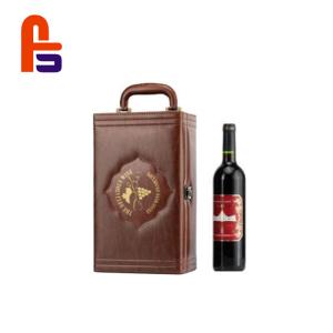 Quality Brown Bottle Wine Packaging Luxury Design Screen Printing Cardboard Gift Boxes wholesale
