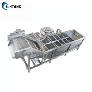 Quality Automation Bubble Washer For Fruit Root Vegetable 304 Stainless Steel wholesale