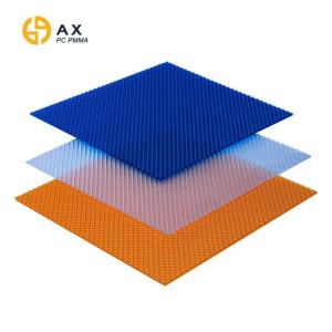 Quality ROHS 3mm Polycarbonate Embossed Sheet wholesale