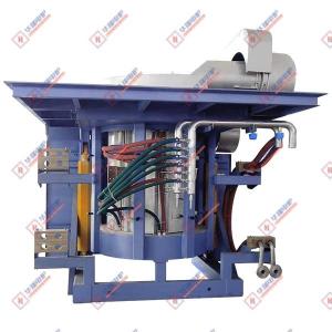 Quality High Efficiency Steel Shell Melting Copper Induction Furnace High Durability wholesale