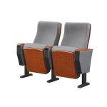 Painted Arm Plywood Theater Auditorium Seating / Folding Movie Chairs anti